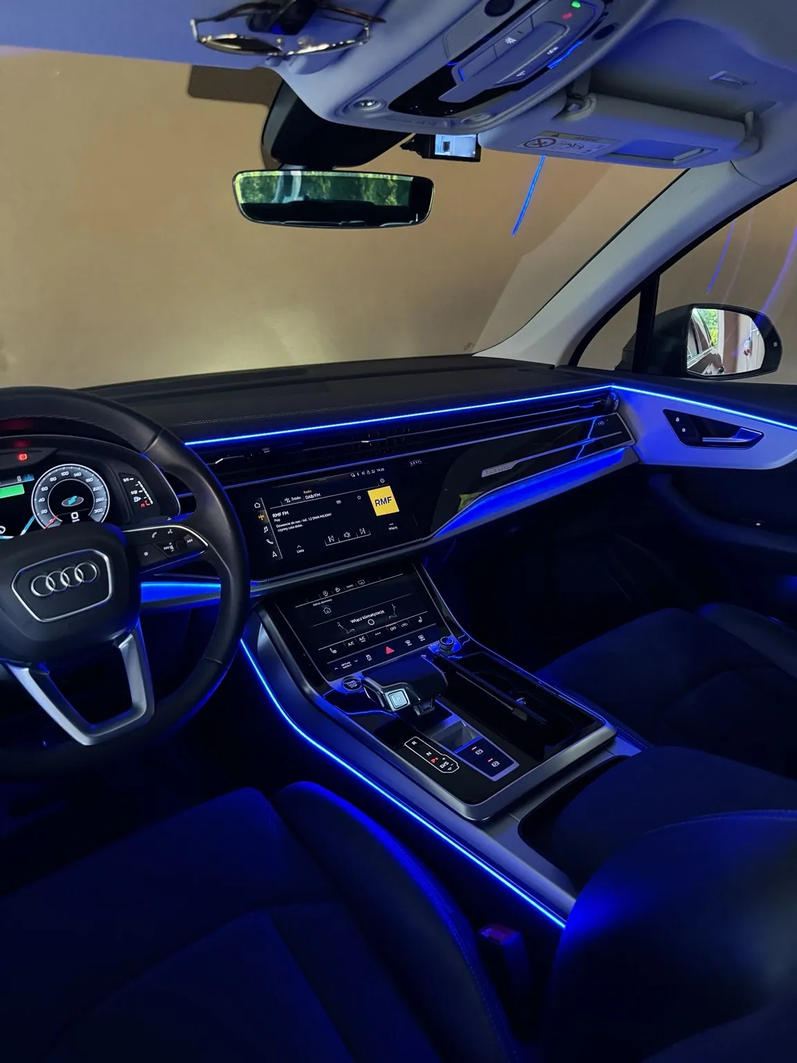 Audi — oświetlenie Ambient Light